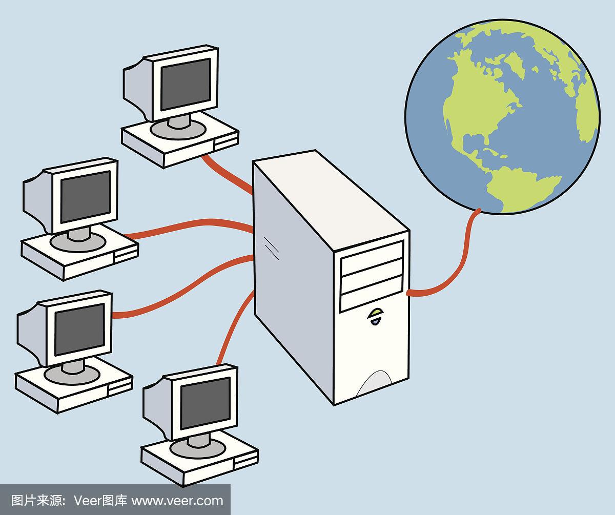 内网显示地球图标但功能正常：原因与解决方案