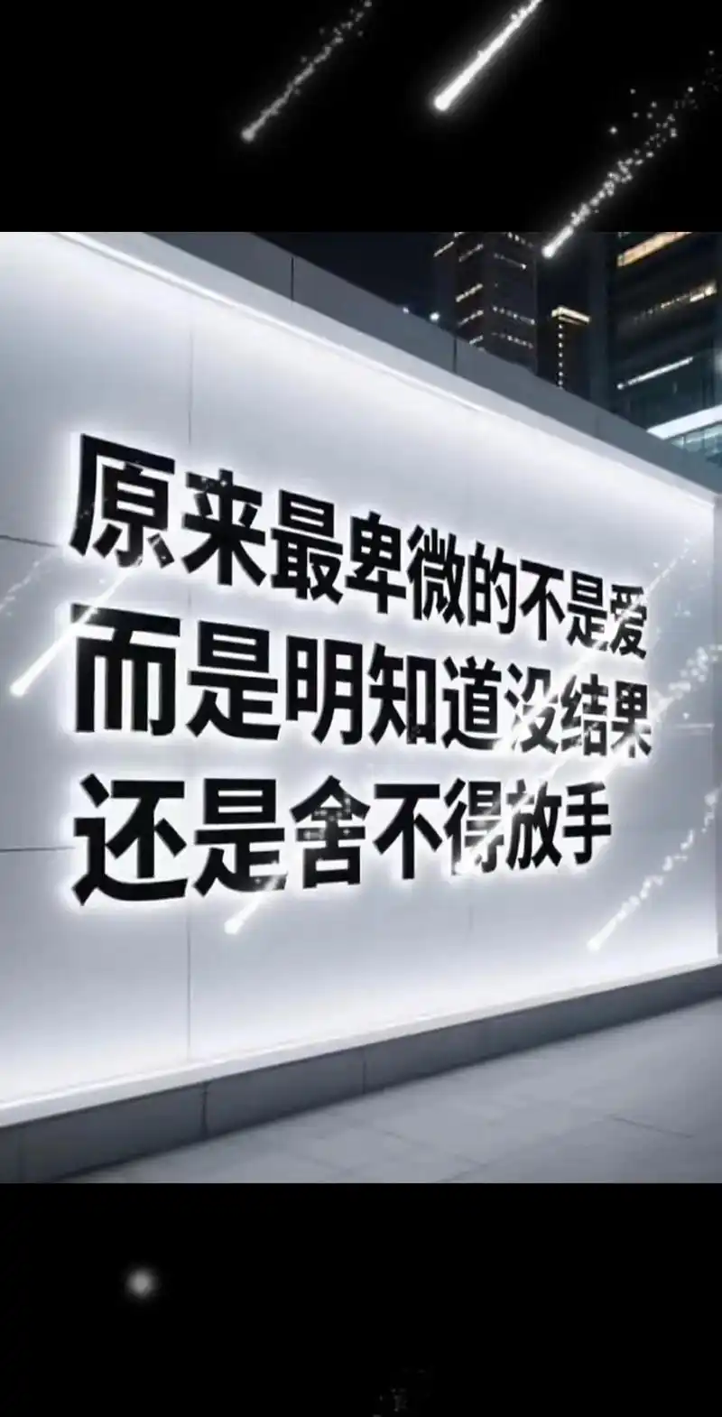 放弃吧，卑微的爱，终究是错付了